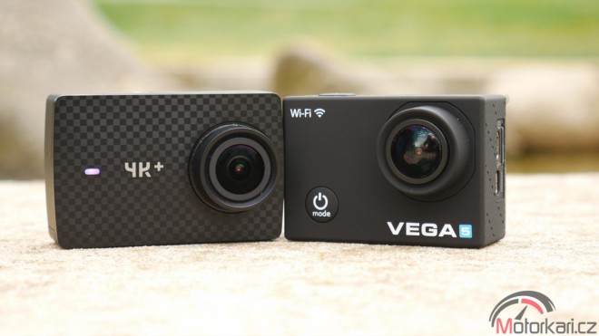 První dojmy: Akční kamera YI 4K+ a NiceBoy Vega 5