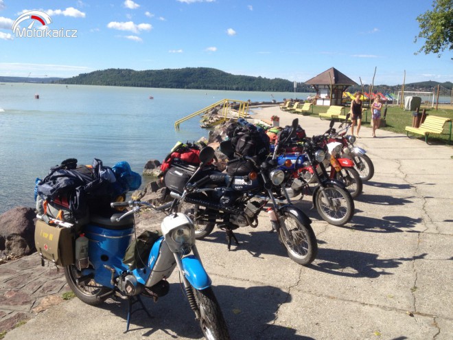Balaton tour 2017 - Zweitakt riders - 50ccm - Simson a Jawa