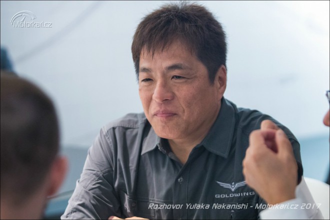 Mini rozhovor s Yutaka Nakanishi, vedoucím projektu GL1800 Gold Wing
