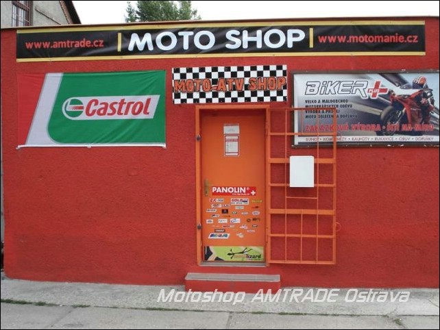 Motoshop AMTRADE Ostrava – výprodej skladu