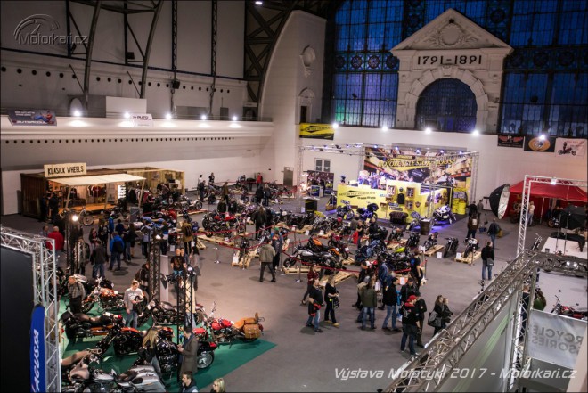 Už příští čtvrtek začíná výstava Motocykl v pražských Holešovicích
