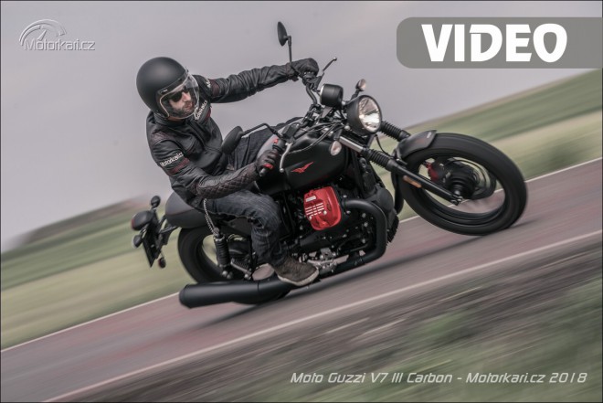Moto Guzzi V7 III Carbon: opravdová motorka