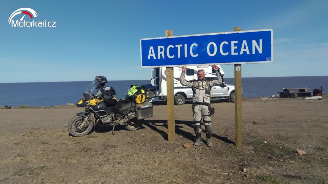 Po Dempster Highway k Arktickému oceánu 