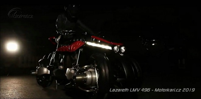 Lazareth představí létající motorku