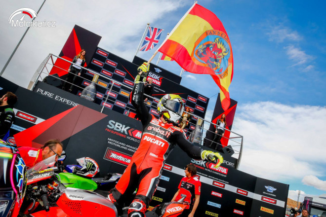WSBK Aragonie – Superbikům vládne Bautista, Španěl vyhrál devátý závod sezony