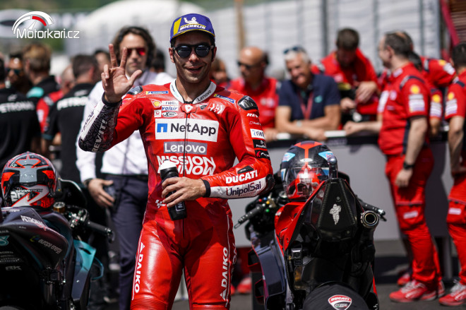 GP Itálie – Petrucci slaví první triumf MotoGP, Rossi závod nedokončil