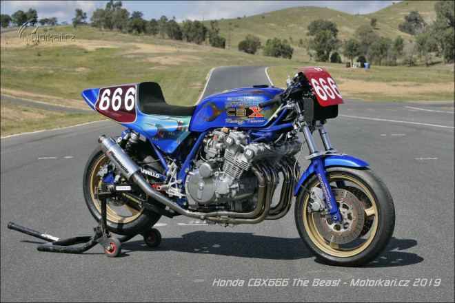 Honda CBX666: Bestie se šesti