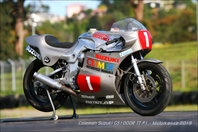 Coleman Suzuki GS1000R TT F1: Nejúspěšnější monokok