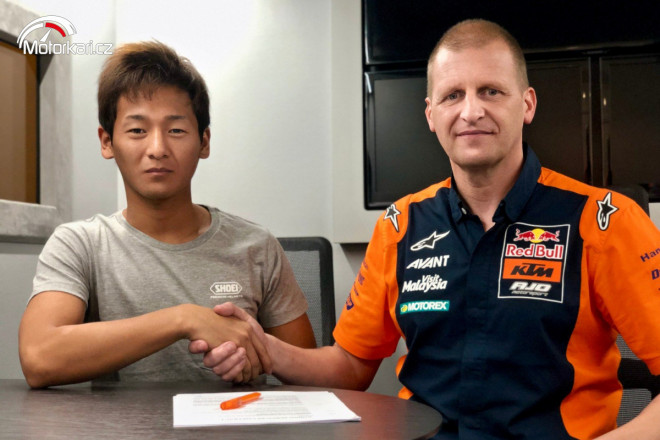 Japonec Toba podepsal s Red Bull KTM Ajo