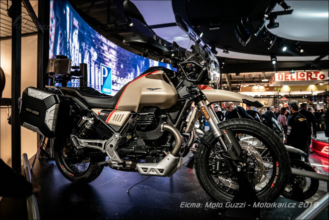 Moto Guzzi přidává cestovnější V85 a speciální verzi V7, kafáč Racer slaví 10 let