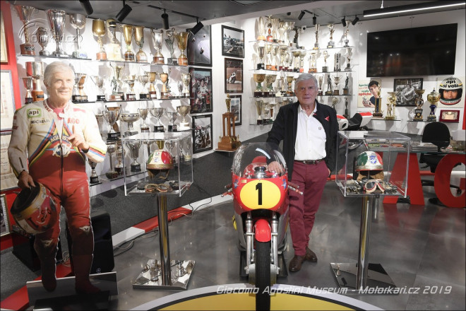 Giacomo Agostini má svoje muzeum