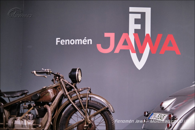 Výstava Fenomén Jawa, aneb Jawa, jak ji neznáte