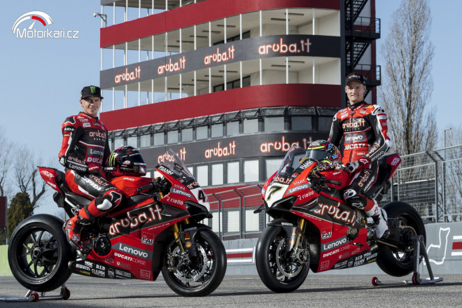 Aruba.it Racing – Ducati představila v Imole tým WSBK