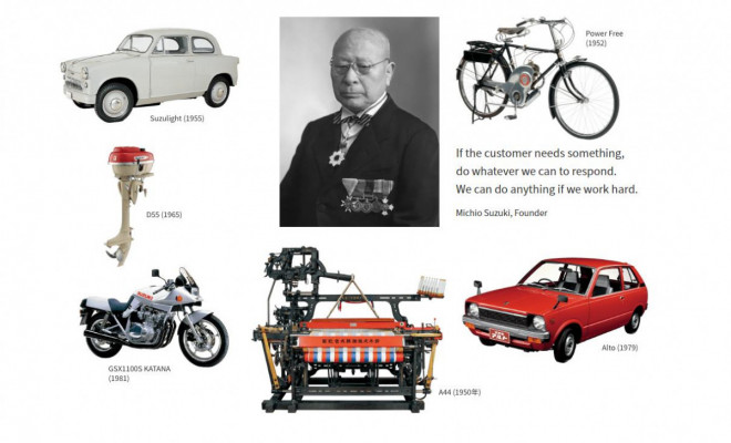 Japonská Suzuki slaví 100.výročí