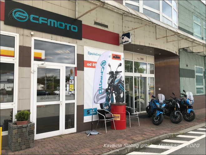 Nová motorkářská kavárna ve Zlíně