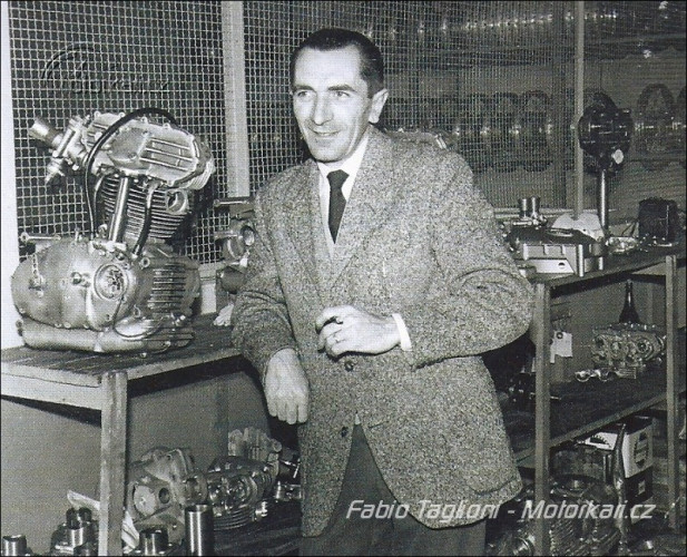 Život génia. Před 100 lety se narodil Fabio Taglioni, přezdívaný Dr. Desmo, tvůrce nejslavnějších motorů Ducati