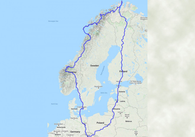 Lone Rider in Scandinavia – aneb Nordkapp a další norské nástrahy