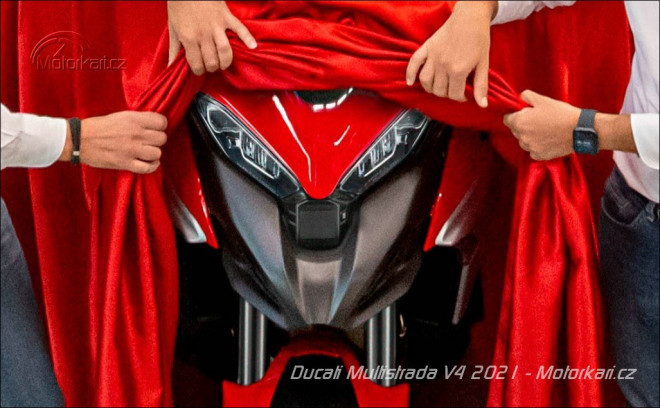 Ducati představí Multistradu V4, bude mít radary vpředu i vzadu