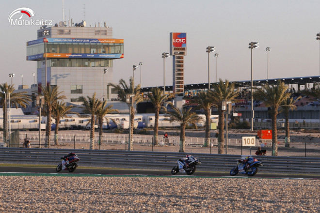 Předsezonní test Moto3 a Moto2 přesunuli z Jerezu do Kataru