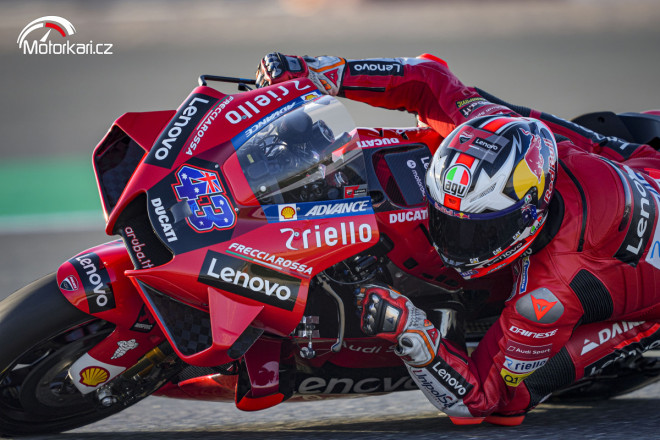 Poslední test MotoGP v Kataru, Miller s Quartararem první den nejrychlejší