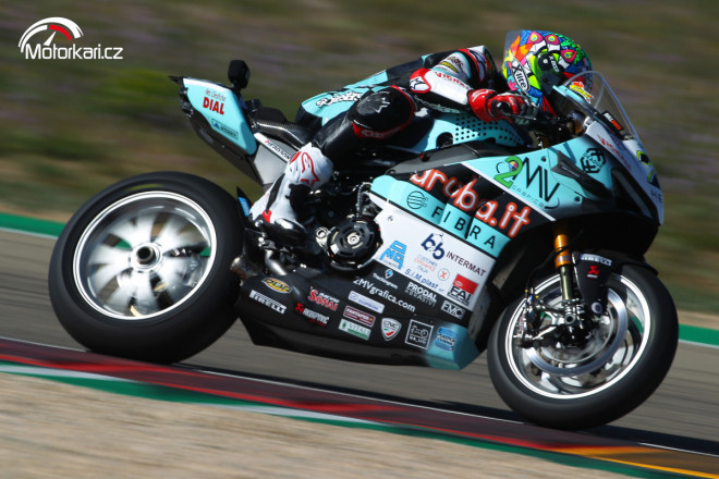 V Aragonii testují jezdci a týmy WSBK, Davies byl první den nejrychlejší 