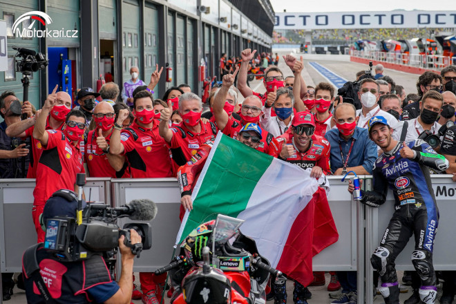 Tým tovární Ducati bude na domácí dráze v Misanu ve třech