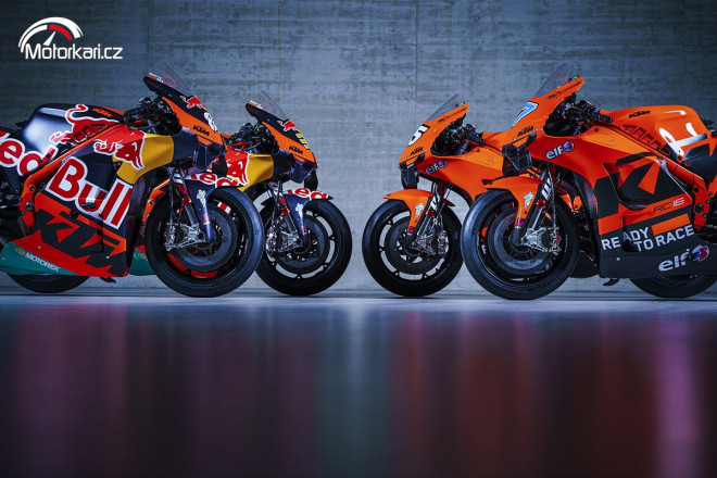 Rakouská KTM představila týmy MotoGP