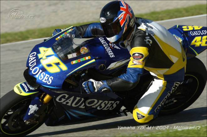 Yamaha M1 Valentina Rossiho z roku 2004: Říkal jí bejby