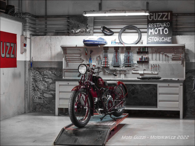 Moto Guzzi má nové muzeum