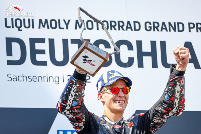 GP Německa – Na rozpáleném Sachsenringu slavil vítězství Quartararo