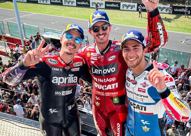 Ohlasy GP San Marina: Francesco Bagnaia získal pro Ducati historicky první čtyři vítězství v řadě