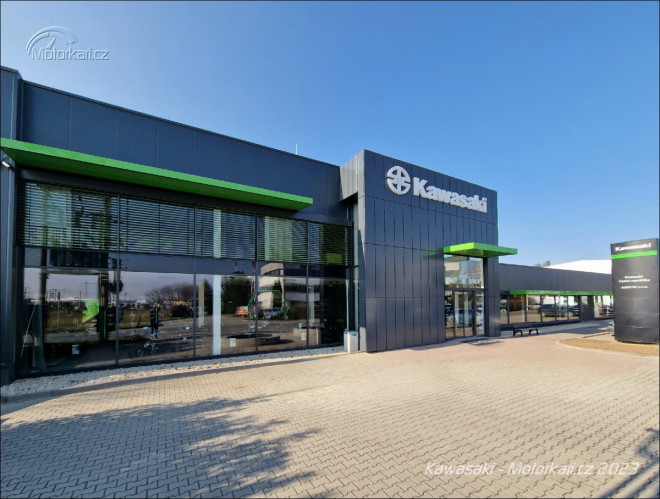 V Modřicích otevřeli největší prodejnu Kawasaki v ČR