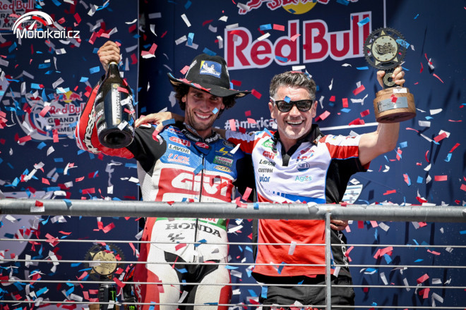 GP Texasu – V Austinu vyhrál Rins, Bagnaia spadl, Salač pátý v Moto2™ 