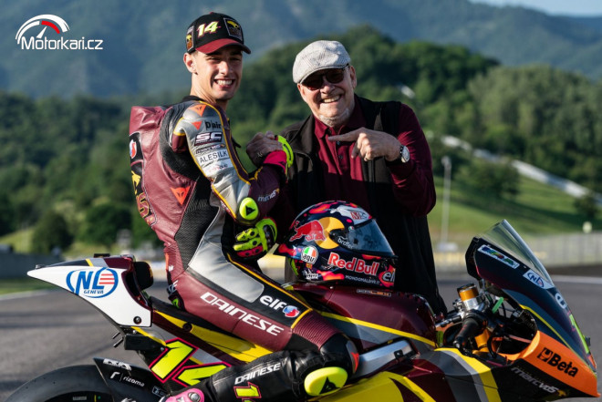 V roce 2024 zůstane Arbolino v Moto2™ s Elf Marc VDS Racing