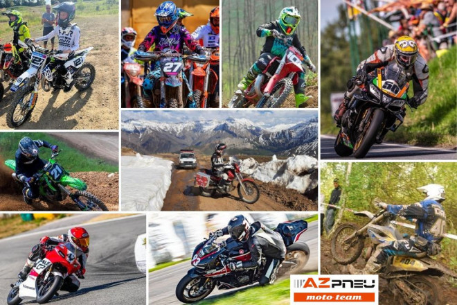 Seznamte se s novým motocyklovým týmem AZ pneu moto team