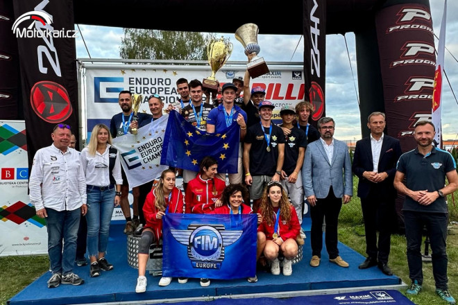 ME Enduro – V letošní sezoně byli Češi vidět, vyhráli soutěž národních týmů