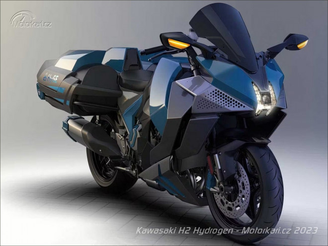 Vodík v motorkách: Ukazuje koncept Kawasaki správnou cestu?