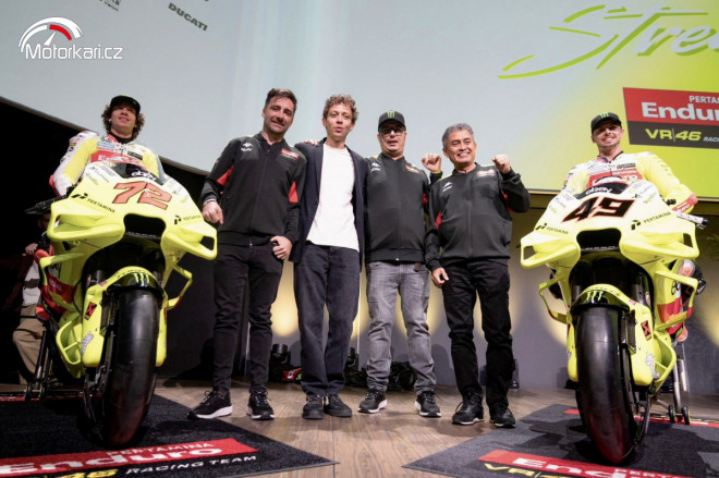 Ducati týmu Pertamina Enduro VR46 Racing září v nových barvách