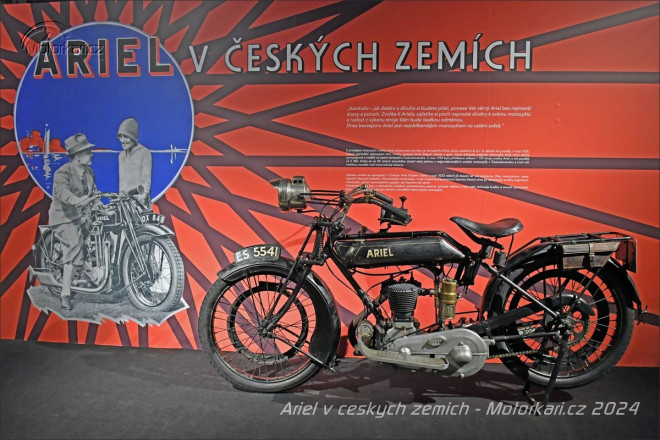 Nová výstava Technického muzea v Brně „Ariel v českých zemích“