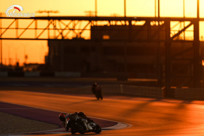 Druhý den testu týmů MotoGP™ v Kataru
