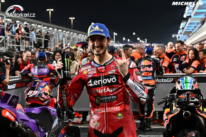 GP Kataru – Závod MotoGP™ vyhrál Bagnaia