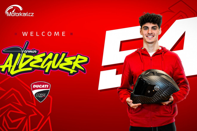 Aldeguer podepsal s Ducati Corse dvouletou smlouvu