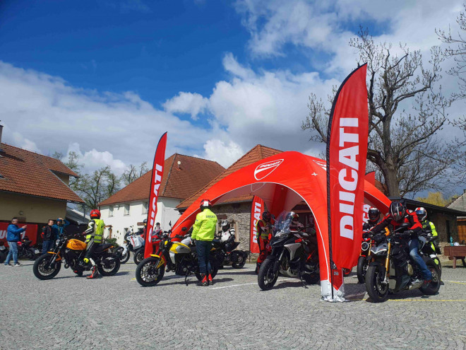 Ducati Tour startuje na konci dubna, letos nebude okruhový den