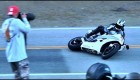 R6 Crashes into Parked Motorcycles 3/03/2012
