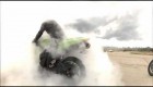 Kawasaki zx6r ninja  burnoutt