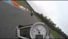 Race between two Triumph Speed Triples 1050