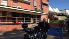 Hahndorf by a motorcycle