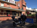 Hahndorf by a motorcycle