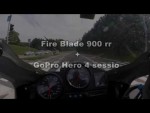FIRE blade 900 RR+GO PRO HERO 4 session