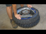 Jak přezout motocyklovou pneumatiku svépomocí?